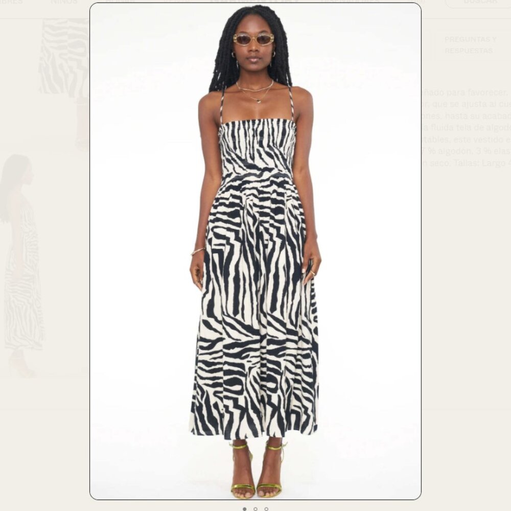 PISTOLA Bianca Dress Malibu Safari Xxs